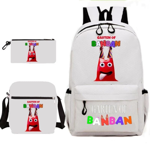 Garten of banban ryggsekk pennal skulderreim poser pakke (3stk) beige 3