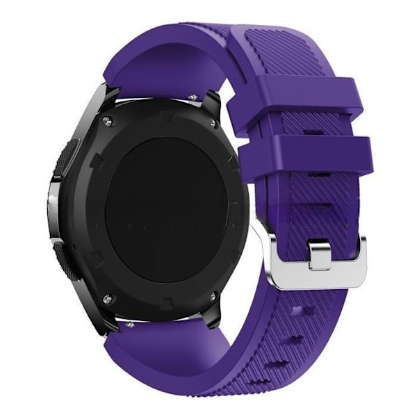 Silikoniranneke Samsung Gear S3 Frontier watch4 22mm violetti