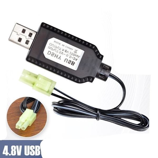 USB-laderkabel batterilader 4.8V 4,8V JST-2P