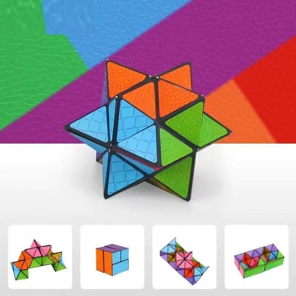 Rubik's Cube Gave Pædagogisk Legetøj Til Børn Stress Relief stil 5