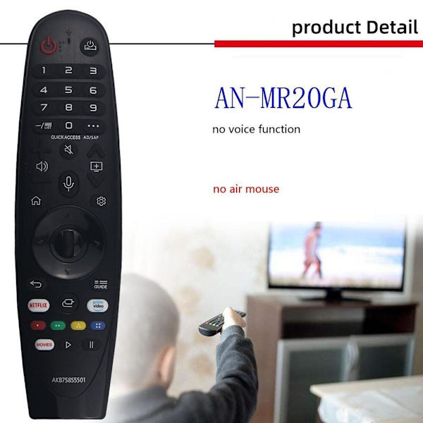 kaukosäätimen korvaava kaukosäädin LG AN-MR650A 650 MR600 G MR1:lle rm-g3900a ilman usb:tä