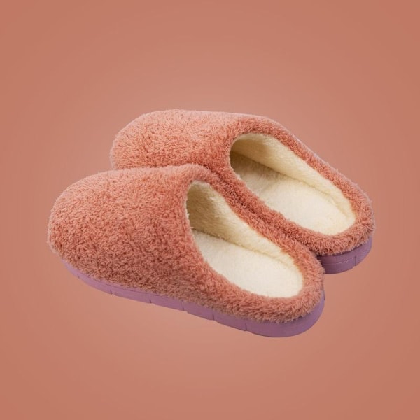fluff tofflor varma tofflor innetofflor mt612 rosa 36-37 (insida 24cm)