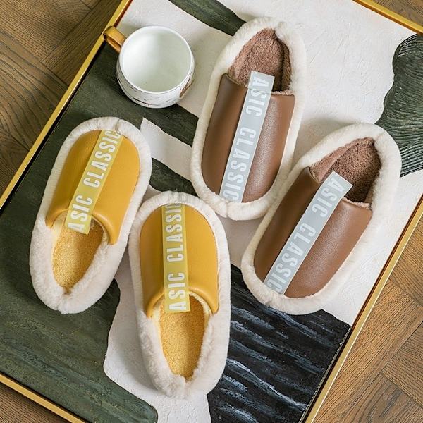 mjuktofflor morgontofflor tofflorna faux fur tofflor grön 40-41 (insida 26cm)