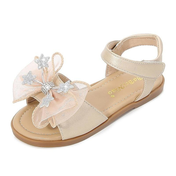 prinsesskor elsa skor barn festskor guldfärgad 15.5cm / size24