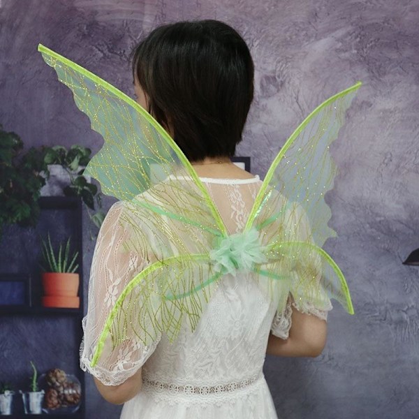 halloween children angel wings butterfly wings guld farvet