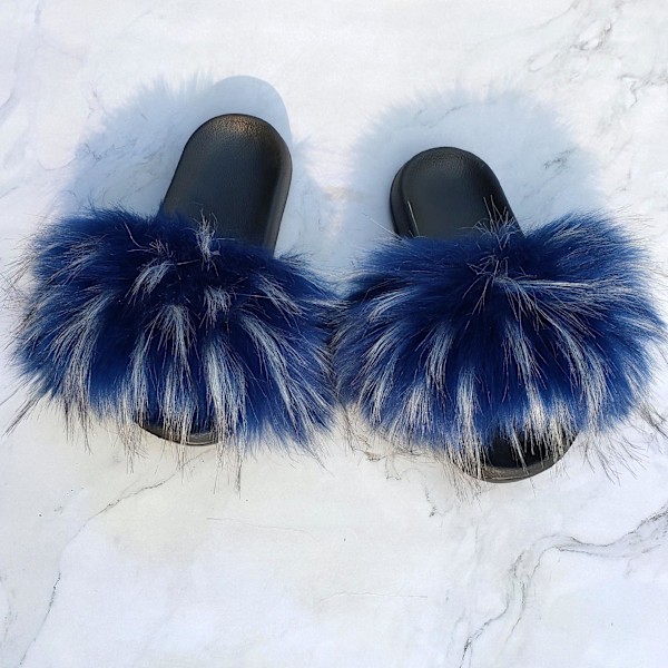 fluffiga tofflor pälstofflor päls tofflor 38-39