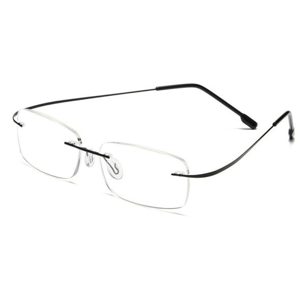 bluelight briller læsebriller briller hukommelse med brille etui sort styrke 100