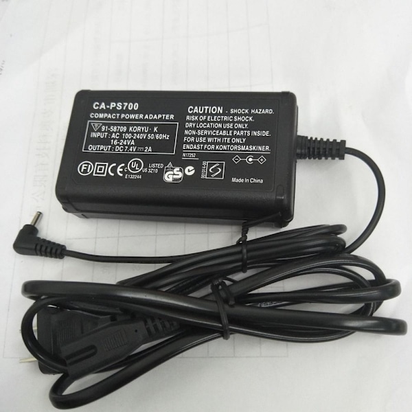 Canon Kamera Strømforsyningskit DR-E8 Udskiftning for LP-E8 Batteri sort ACK-E8+ æske