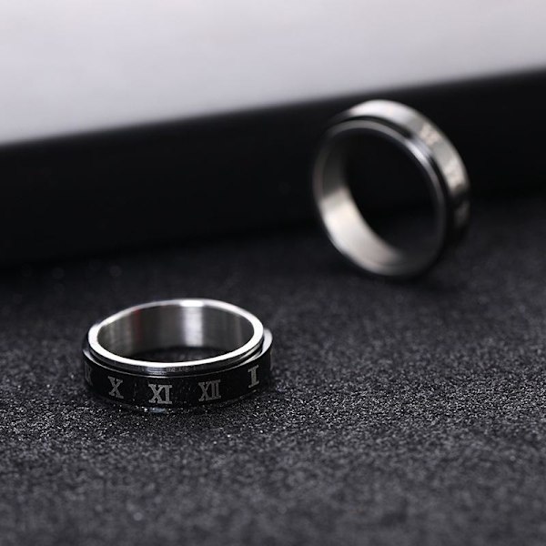 anti-angst spinner fidget roterende ring ringe Koko 8 / 18,2 mm