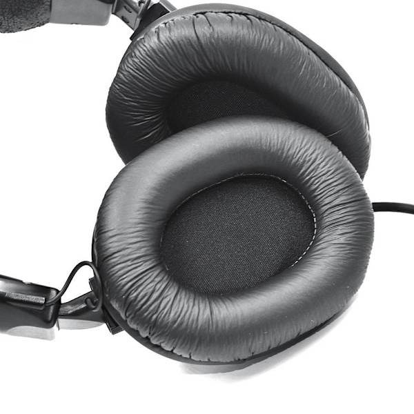 ørepuder høretelefonpuder puder til SONY HP-M77 ATH-M40fs ATH-D4 sort
