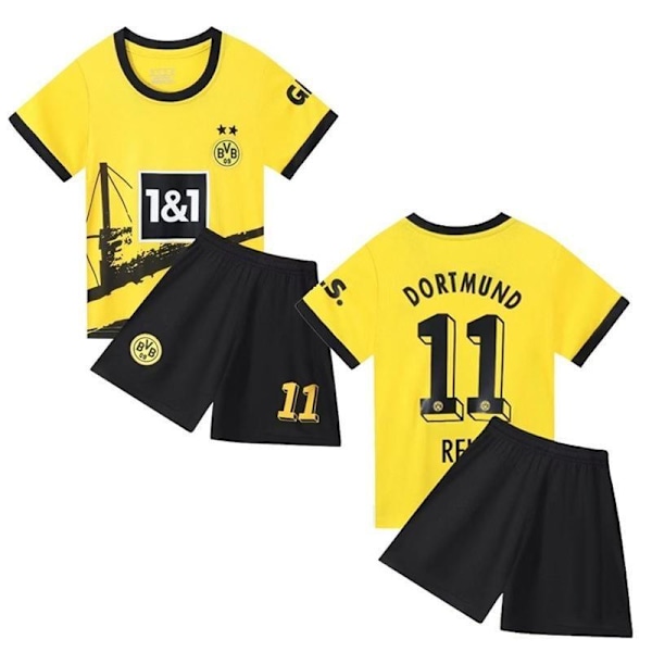 Dortmund FC 2023-24 Kotikenttä - Jalkapallopaita numero 11 ja shortsit #16 (100CM)