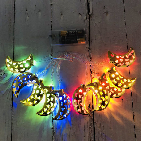Ramadan eid mubarak dekorasjon led stripe lys Lengde 3m