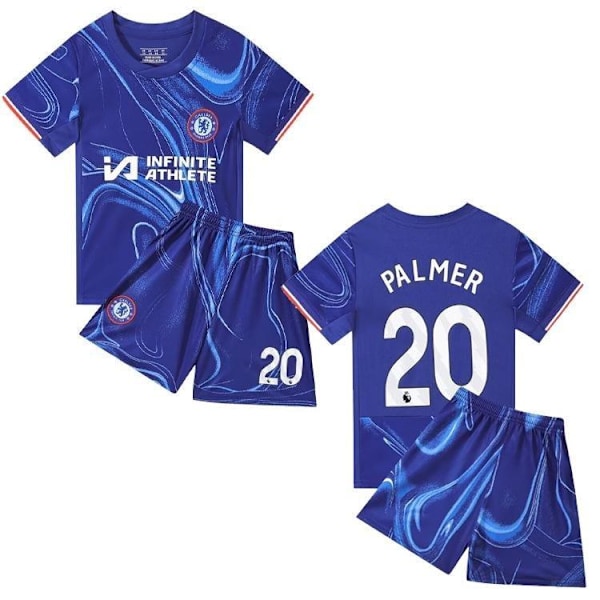 Chelsea FC Palmer Fodboldsæt til Voksne til Børn Toppe Shorts #24 (140 cm)