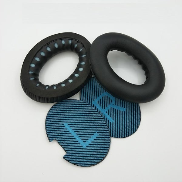 ørepuder puder til Bose Soundtrue AE2 IW QC15 QC25 QC35 pude sort/blå