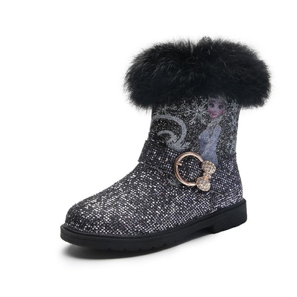 prinsessakengät elsa kengät lasten juhlakengät pinkki 22,4 cm / koko 34