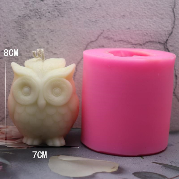 lysform lysforme DIY silikoneform lys 3D