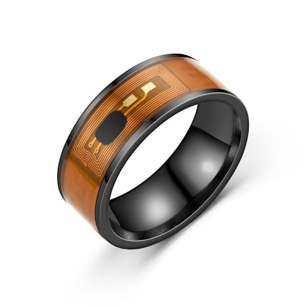 Shuanglong Smart Ring - Vattentät och hållbar Phone Finder Tag m svart nfc ssangyong nr 9