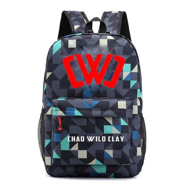 Chad Wild Clay ryggsäck barn ryggsäckar ryggväska 1st romb blå 2