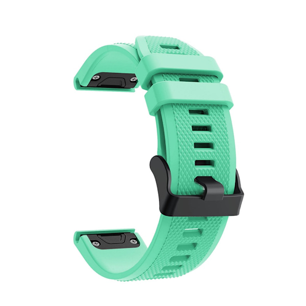 armbånd silikone Garmin fenix 7/6/5 mintgrøn