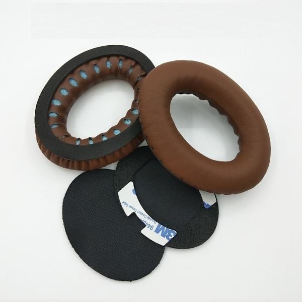 ørepuder puder til Bose Soundtrue AE2 IW QC15 QC25 QC35 pude kaffe/sort uden lr