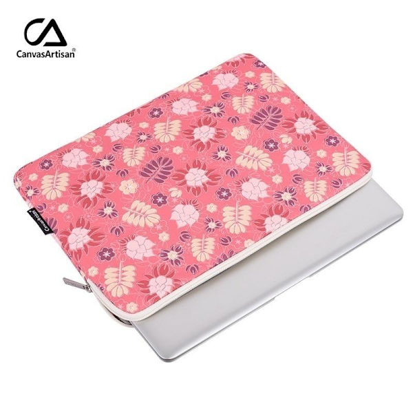 datorväska datorfodral / fodral till laptop bärbar dator rosa 13 tum