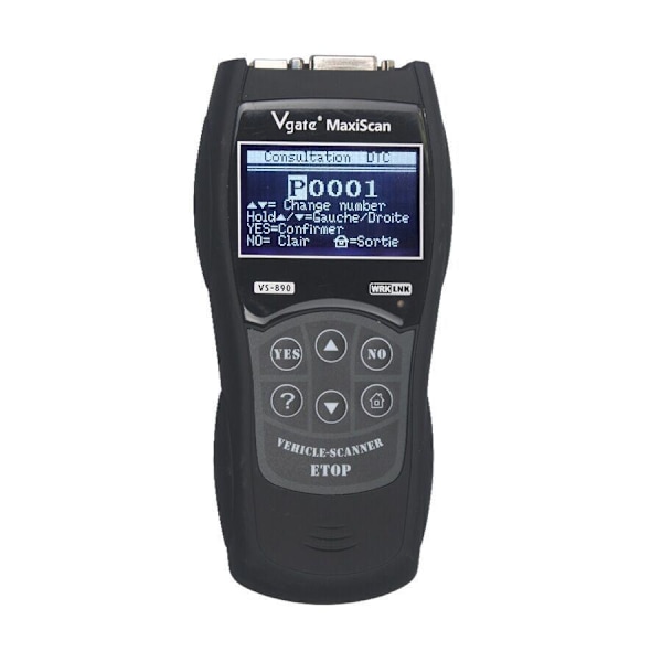 Vgate VS890 Multi-Sprogs OBD2 Bilscanner Fejldiagnose som på billedet