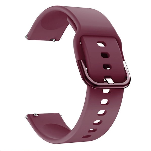 Silikoniranneke Samsung Galaxy Watch Active/Active2 viininpunainen