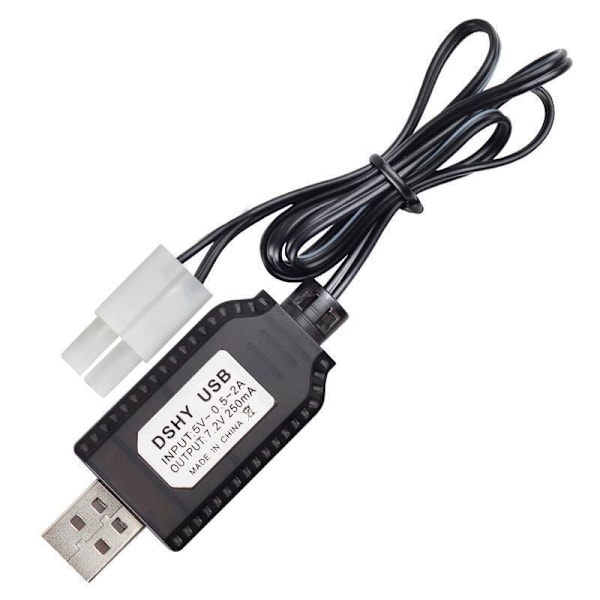 USB laddare kabel batteriladdare 7.2V 7.2V Tamiya
