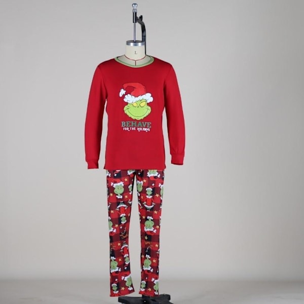 Juletøj Julepyjamas familie pyjamasbukser Julesweater pyjamassæt äiti S