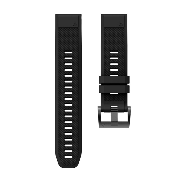 armbånd silikon Garmin Fenix ​​5/6/7 22 mm svart