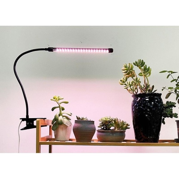 Växtlampa växtbelysning led odlingslampa växtljus med timers och 1 Växtlampa