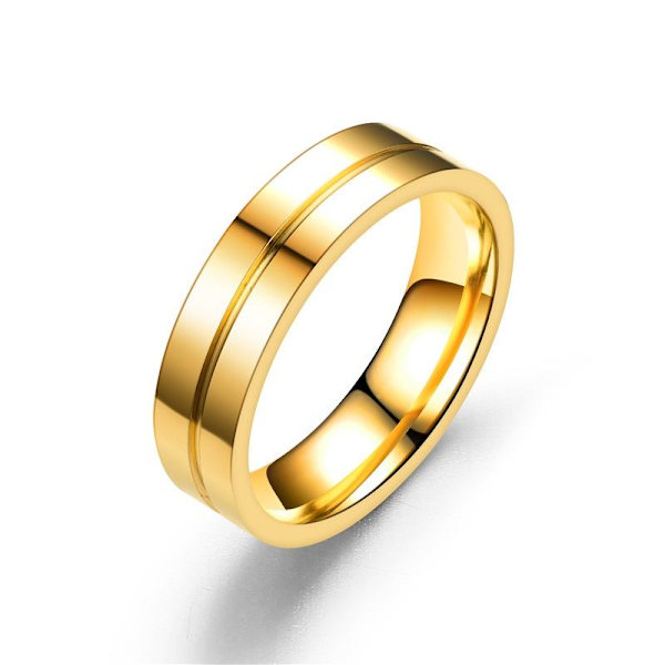 Udsøgte parringer med diamanter: Elegant og tidløs vielsesring 6 mm guld med diamanter nr. 11