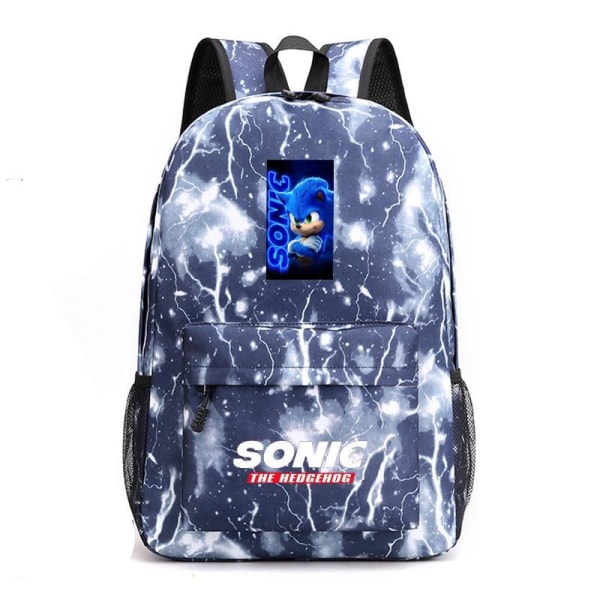 Sonic rygsæk børne rygsække rygsæk 1 stk blink blåt 1