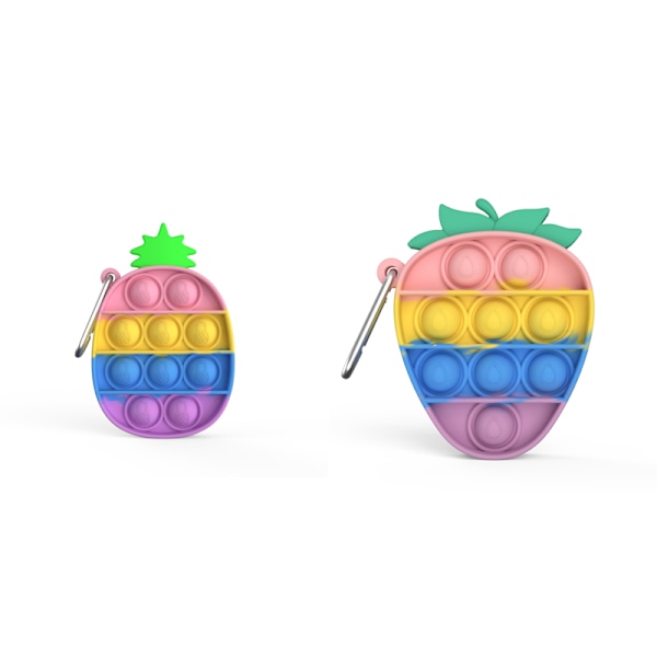mini pop it fidget toys leksak sensory 2 st
