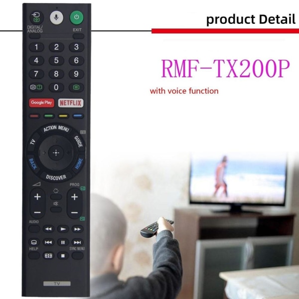 fjernbetjeningserstatningsfjernbetjening til Sony RMF-TX200P RMF-TX300U E RMF-TX300U