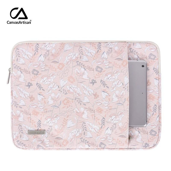 computertaske computertaske / etui til bærbar laptop lys rose 13 tommer