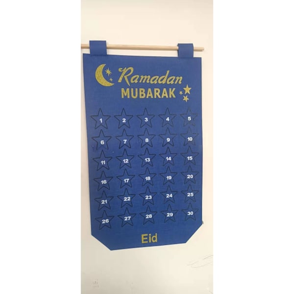 ramadan kalender dekoration mubarak kareem decor decorations til blå A