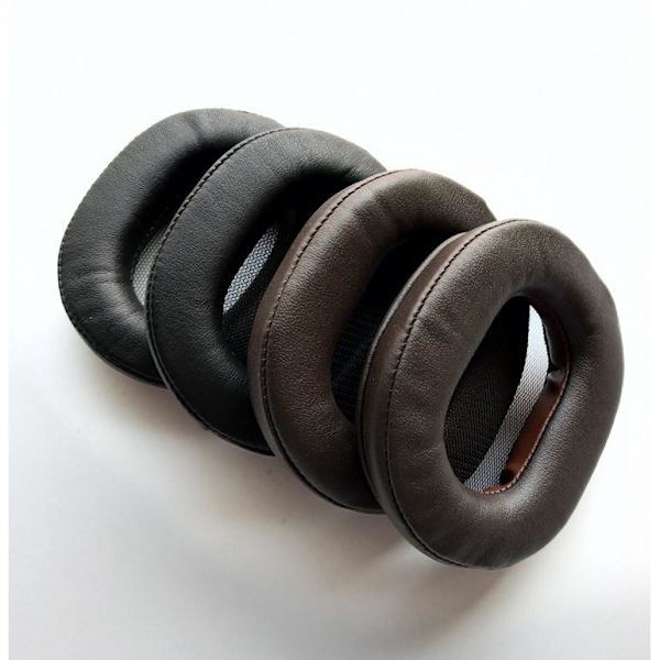 öronkuddar kuddar för Sony MDR-1R 1RNC 1RMK2 cushion kit mörkbrun