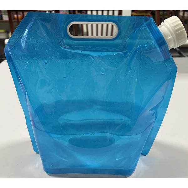 Bärbar hopfällbar vattendunk plastdunk vatten dunkar vattenpåse 2st/3L