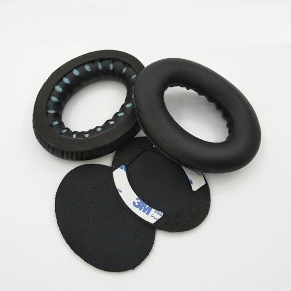 ørepuder puder til Bose Soundtrue AE2 IW QC15 QC25 QC35 pude sort uden lr