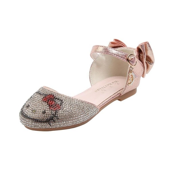 prinsessa elsa skor barn festskor flicka silverfärgad 18.5cm / size29