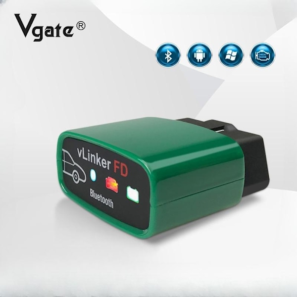 VLinker FD Bluetooth Bilscanner Diagnostikværktøj - Scan, dia som på billedet