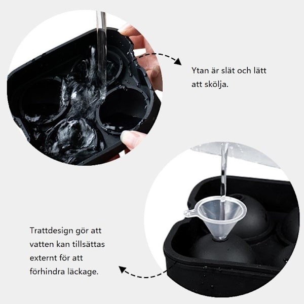 Iskuber is/choklad/geléform döskalle bollar skull blomma fyrkant 2st/Diamant4