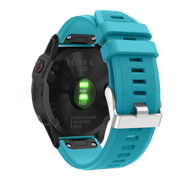armbånd silikone Garmin Fenix ​​7/6 instinkt sort