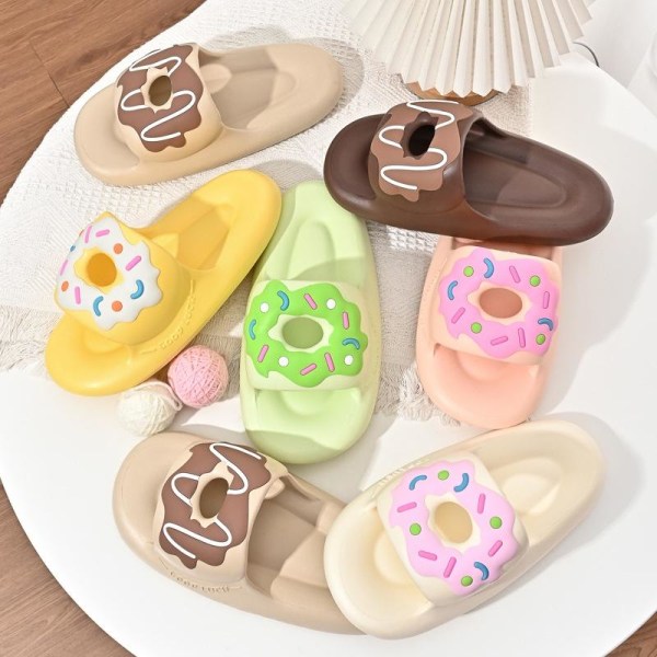 mjuka tofflor slider sandaler skor herr dam massagetofflor ljusgrön 38/39