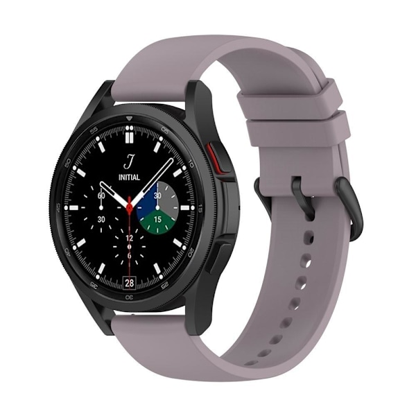 Silikonarmbånd for Samsung Galaxy watch7/FE/6/5 Huawei watch4 2 svart 22 mm