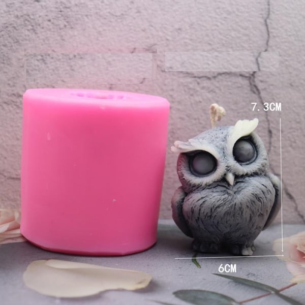 lysform lysforme DIY silikoneform lys 3D
