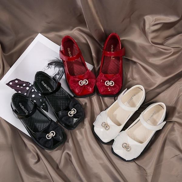 prinsesskor elsa skor barn festskor svart 19.2cm / size30
