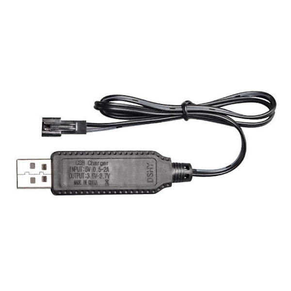 USB laddare kabel batteriladdare 3.7V SM-2P 60cm 3.7V