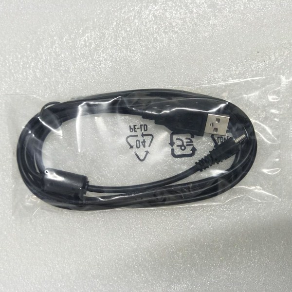 Mini USB-datakabel til digitale kameraer - 8P minijack, 5-trådet ko 1,5 meter med magnetring